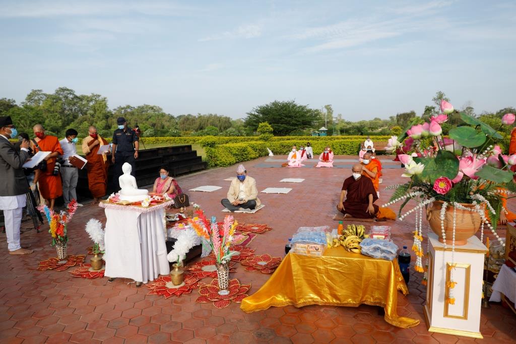 लुम्बिनीमा यसरी मनाइयो बुद्ध जयन्ती